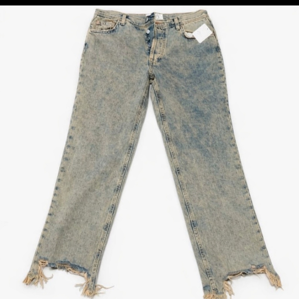 We The Free Maggie Midrise Straight Leg Jeans Size 26 NWT